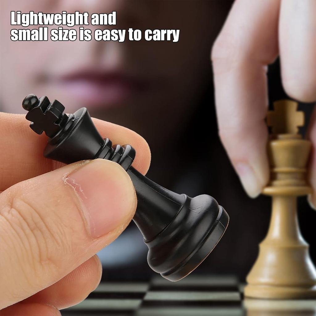 Standard Chess Pieces, International 32 Standard Chess Game Pieces Set Chess Pieces Replacement Tournament Chessmen Replacement Pieces Gift