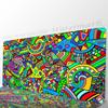 Abstract And Quirky Colors Mousepad Non-slip Suitable For Office Computers Laptops E-sports Game Desk Mats XXL Keyboard