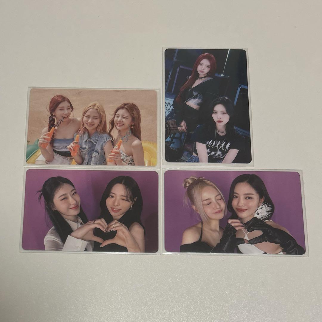 

[USED] itzy trading cards