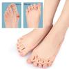Toe Separator Pad with Thick Shock-Absorbing Sole, Arch Massage, Anti-Wear Design, and Flexible Traction Strap
