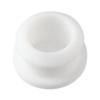 4Pcs Round Rubber Grommets Black White Silicone Rubber Rubber Plug Hole Grommet Electrical Wire Gasket Kit