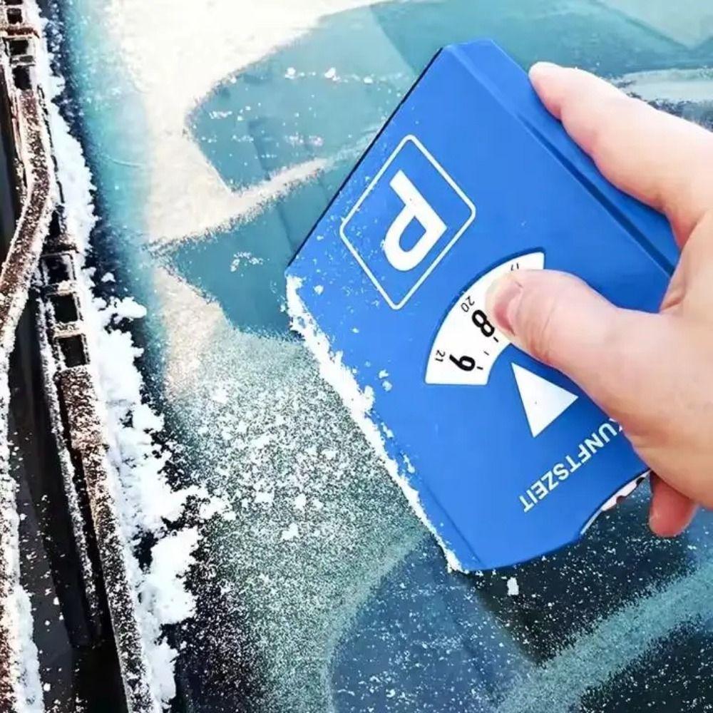 PS Material Parking Timer German STVO Regulation Time Display Disc Parking Meter  Snow Removal