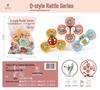 Baby Suction Cup Spinner Toy for High Chair, Educational & Teething, 0-2 Years