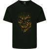 Demon Skull Devil Satan Grim Reaper Gothic Kids T-Shirt Childrens