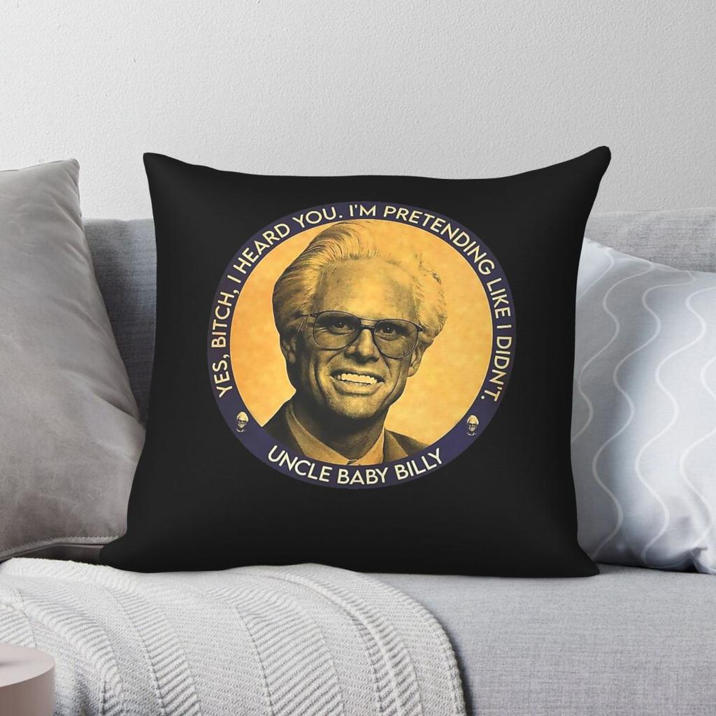 Righteous Gemstones Baby Billi Freeman Square Pillowcase Polyester Linen Velvet Printed Decor Pillow Seater Cushion Cover
