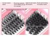 DIY Segmented D Curl Self-Adhesive Natural Thick False Eyelashes Set
