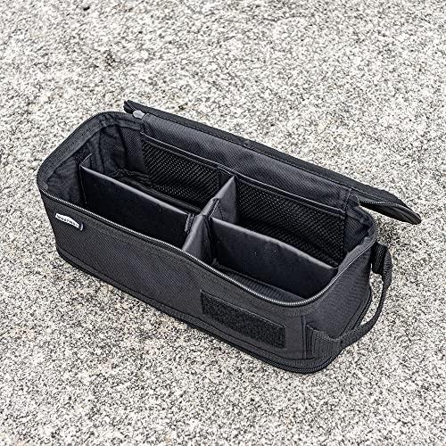 WHATNOT Multi-Purpose Spice Storage Case, Black, Waterproof, 350mm Wide X 140mm Deep X 120mm High, MC-01-BK