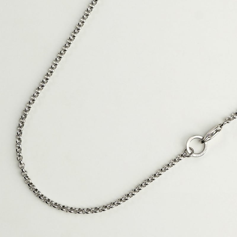 BICYCLE TROPHY S.S chain necklace 25 (all surgical steel / BL)