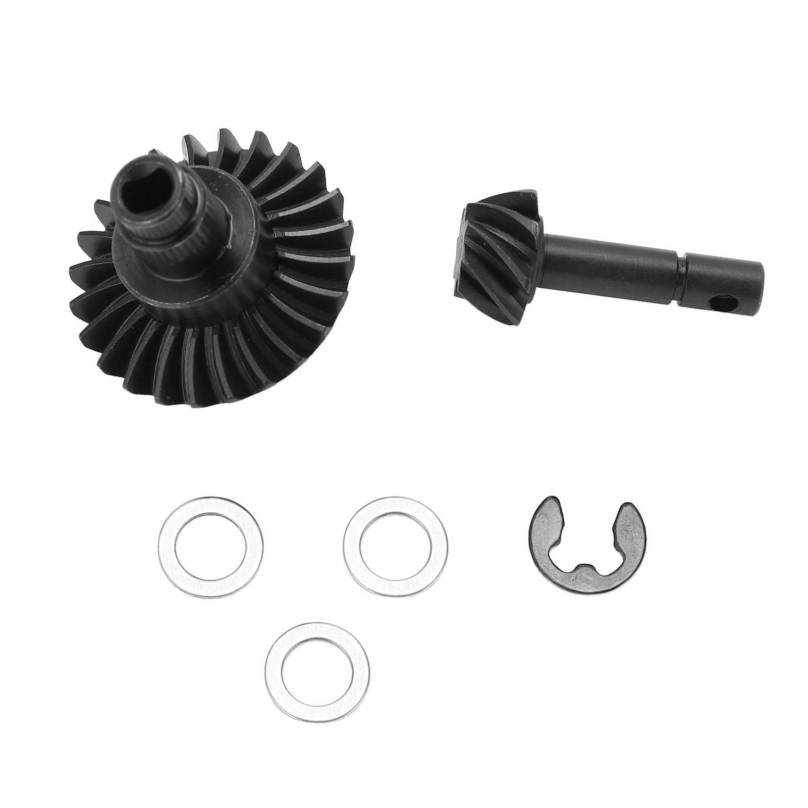 

RC Car Bevel Gear Set Metal Wear Resistant Stable High Strength Easy Installation RC Helical Bevel