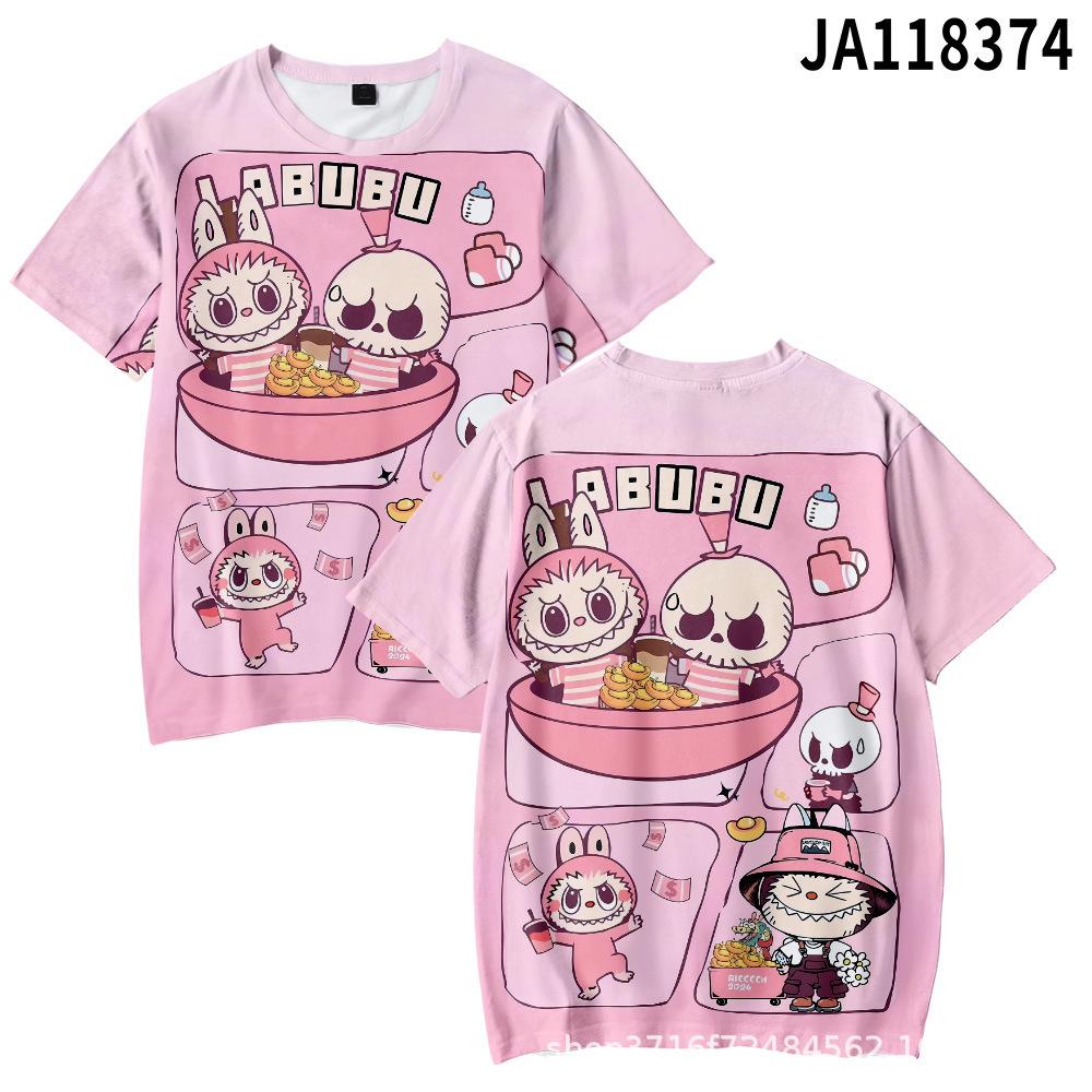 Sommer Trendiges Lockeres Mode T-Shirt Damen Täglich Bequem Kurzarm Kinder Lässiges Rundhals Hemd