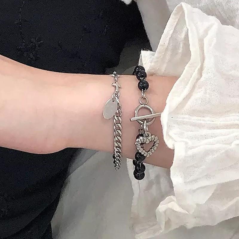 Armband mit Diamant-Schmetterling im koreanischen Stil für Damen – Trendiges schlichtes Design für Studentinnen und Freundinnen