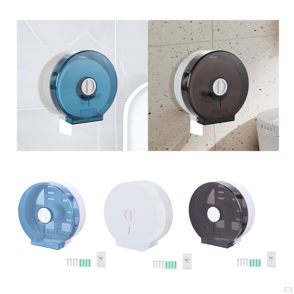Commercial Toilet Paper Dispenser for Wall Mount, Large Capacity Roll Holder Gym And Restaurant
