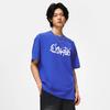 Li-Ning X Disney Oswald Series Cartoon And Letter Print Round Neck Loose Short Sleeve T-Shirt Unisex Tops Bright-Blue AHST313-3