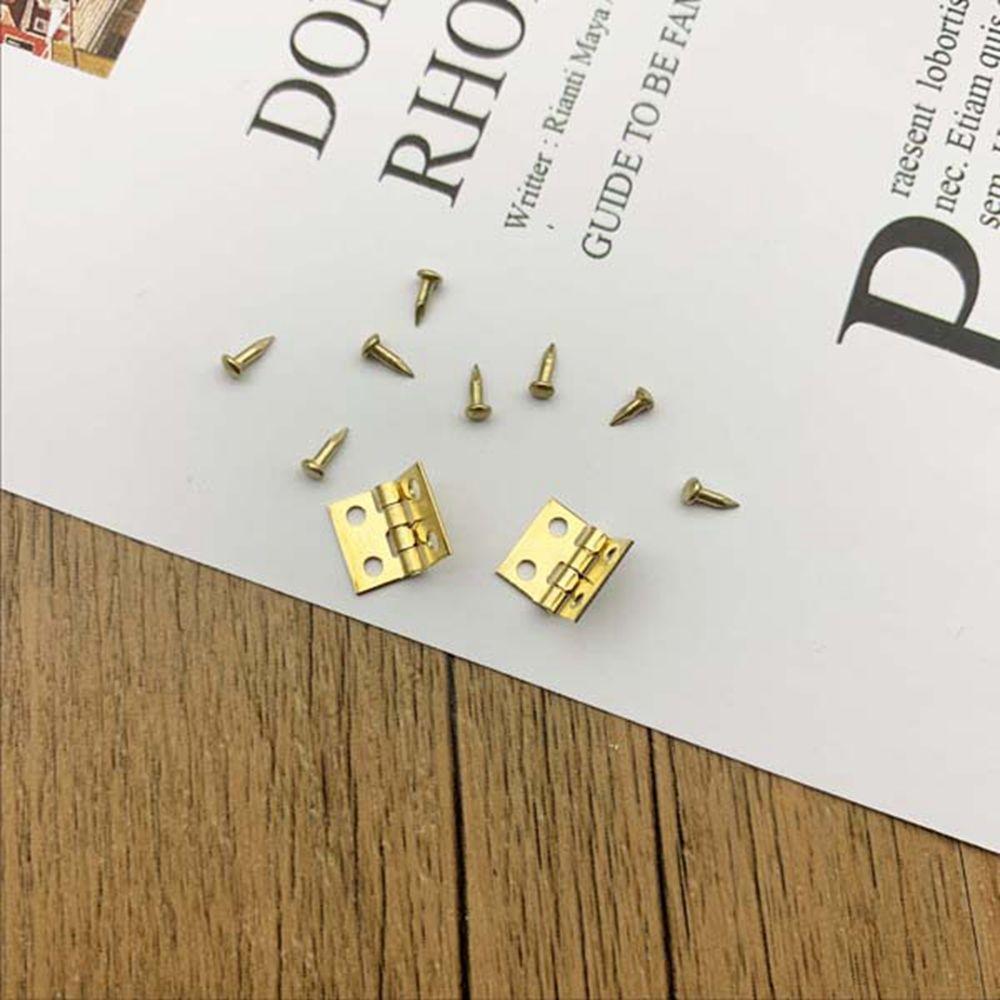 Luggage Trunk Lock Doll Bags Parts Dollhouse Metal Crafts Box Case Corner Suitcase Protector