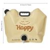 1pcs Outdoor Water Storage Bag Portable Foldable Camping Water Bucket Large Capacity Thickened PE Material for Hiking Picnic