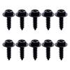 Front Bumper Trim Fastener Screw Arch Liner Fastener Bolts for Ford Fusion Focus Fiesta C-Max