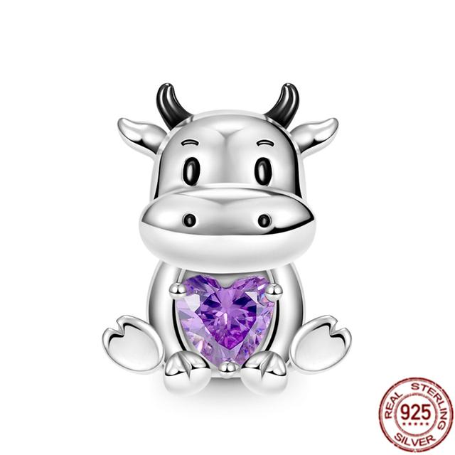 Röd nyckelpiga hummer & glöd-i-mörkret Firefly Dangle Charm 925 Sterling Silver Smycken Pärlor Passar Original Fasion Armband