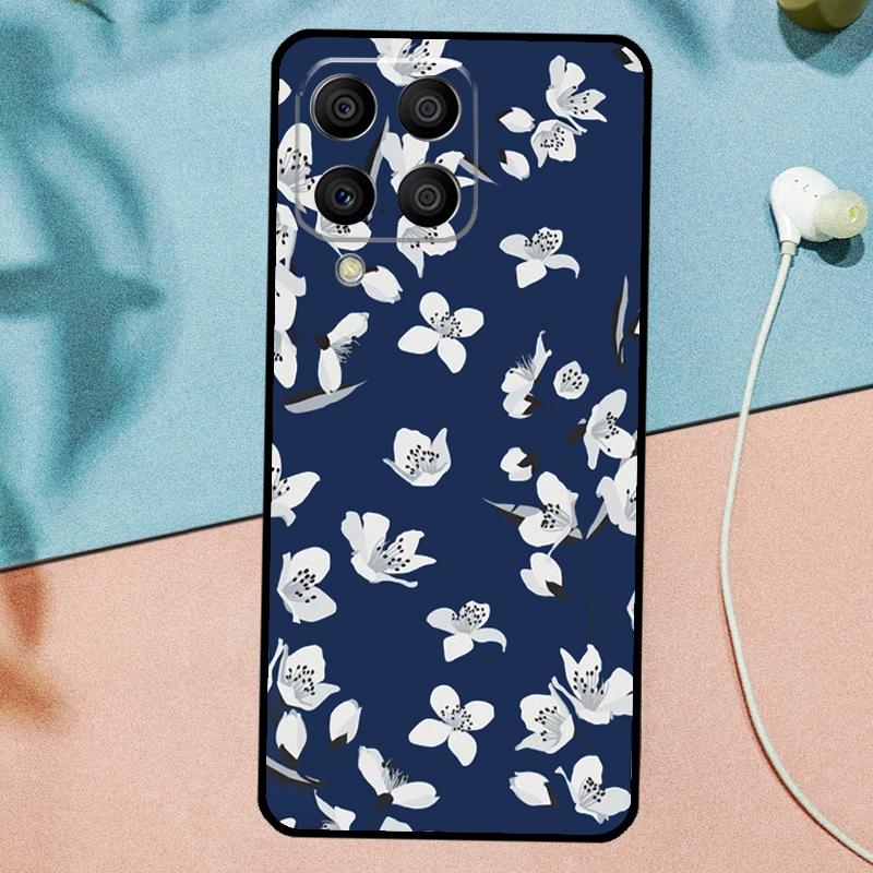 Cherry Blossom Floral For Samsung Galaxy M14 M34 M54 M20 M06 M16 M12 M13 M15 M35 M55 M33 M53 M21 M31 M32 M52 Case