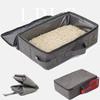 Portable Folding Travel Cat Litter Box Reusable Waterproof Oxford Cloth Dog Toilet with Zipper Lid Pet Cleaning Supplies