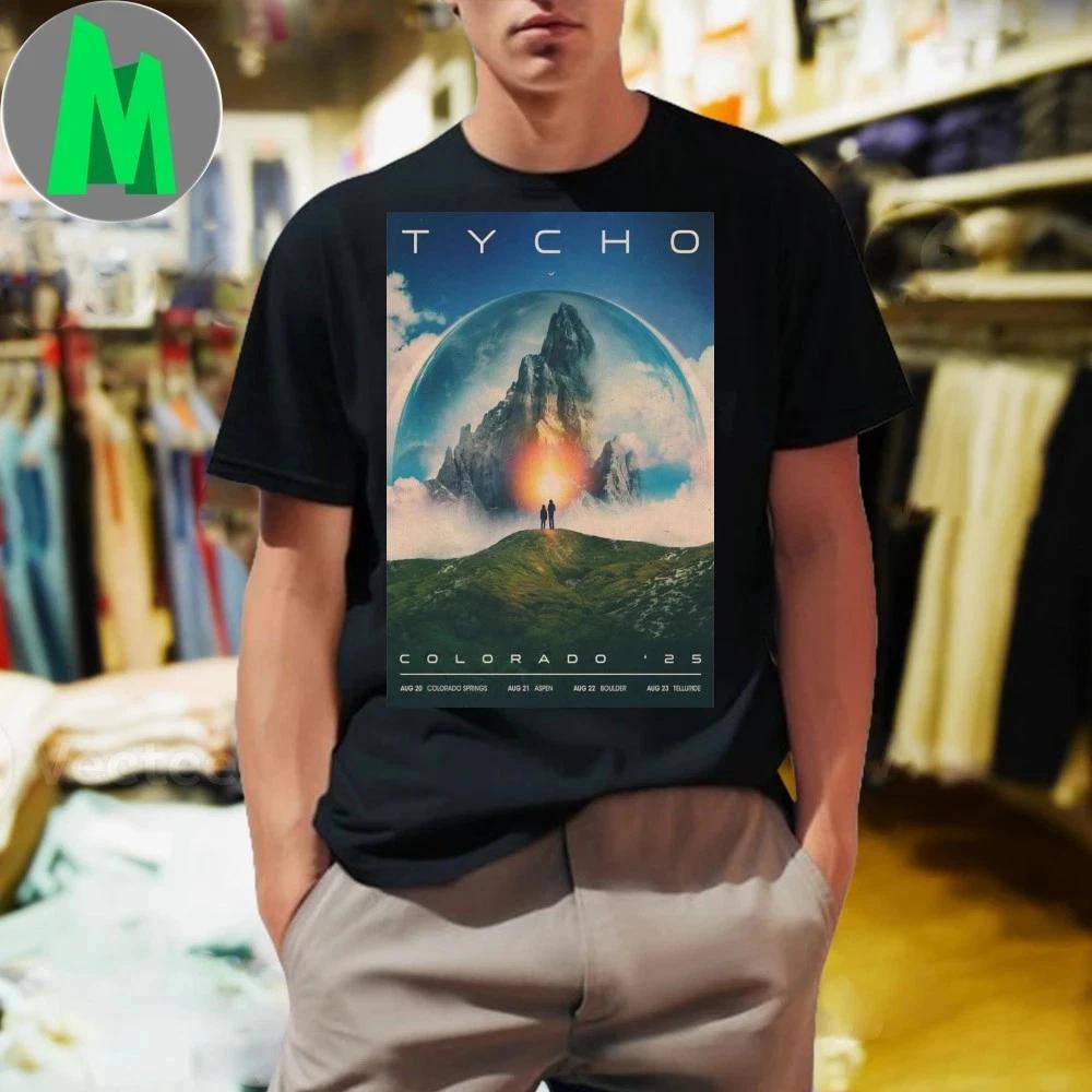 Tycho Colorado 2025 Tour Poster Shirt XL