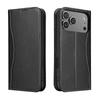 Premium Leather Flip Cover Mobile Phone Case for Apple IPhone 17 Pro Max Air IPhone17 Full Grain Natural Cowhide Card Pocket