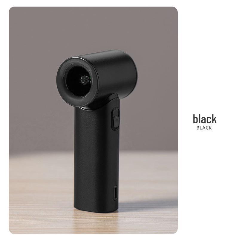 Portable High-Speed Mini Fan with USB Charging and Digital Display