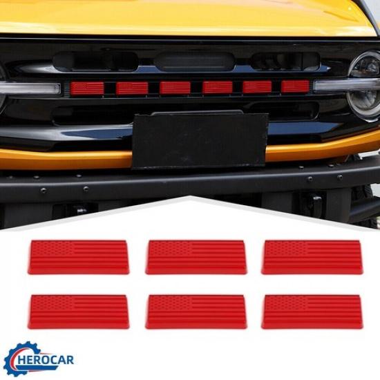 Декоративная рамка с буквенным шильдиком решетки радиатора для + Ford Bronco