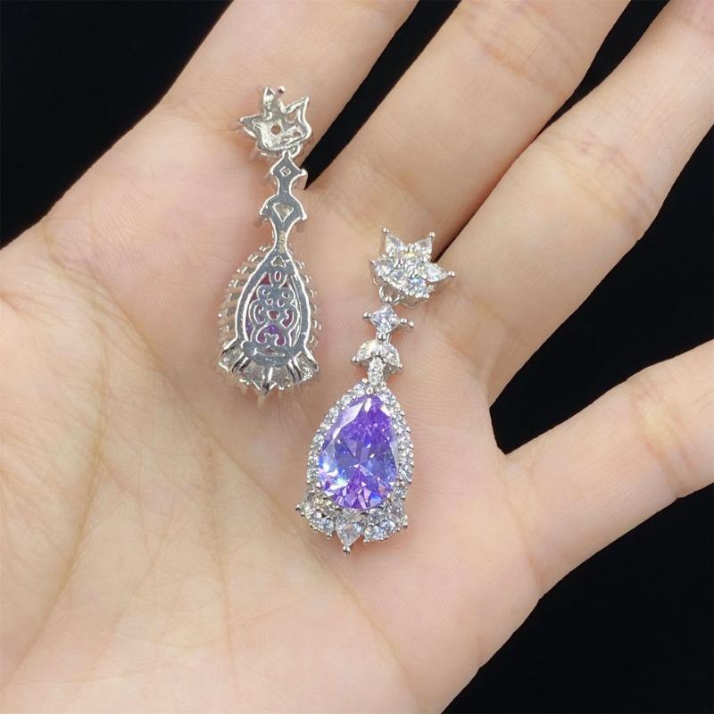 Sace Gems Classic Copper Alloy Zircon Ring Earrings Pendant Necklace Jewelry Sets Wedding Party Gifts