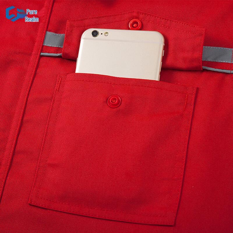 Unisex Long Sleeve Reflective Workwear Set