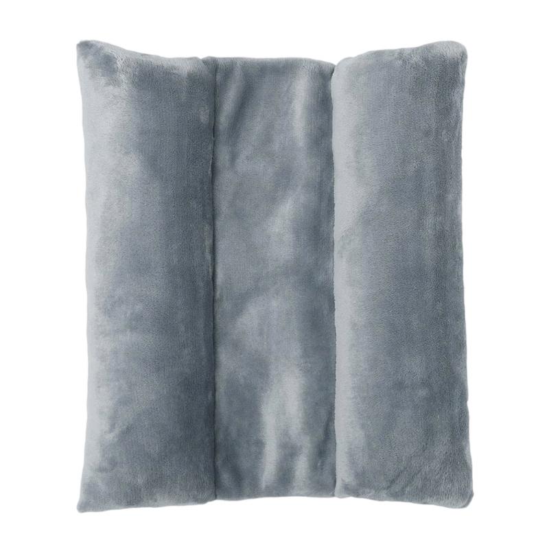 

15.7 × 14 Soft Bunnies Bed Thickened Soft Rabbit Bed,Warm Cuddle Cushions Plush Mat for Guineas Pig,Small Animal сірий