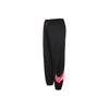 Lina RN Transparent Pink Large Hook Drawstring Casual Knit Sports Pants Women Pants Black CZ8665-010