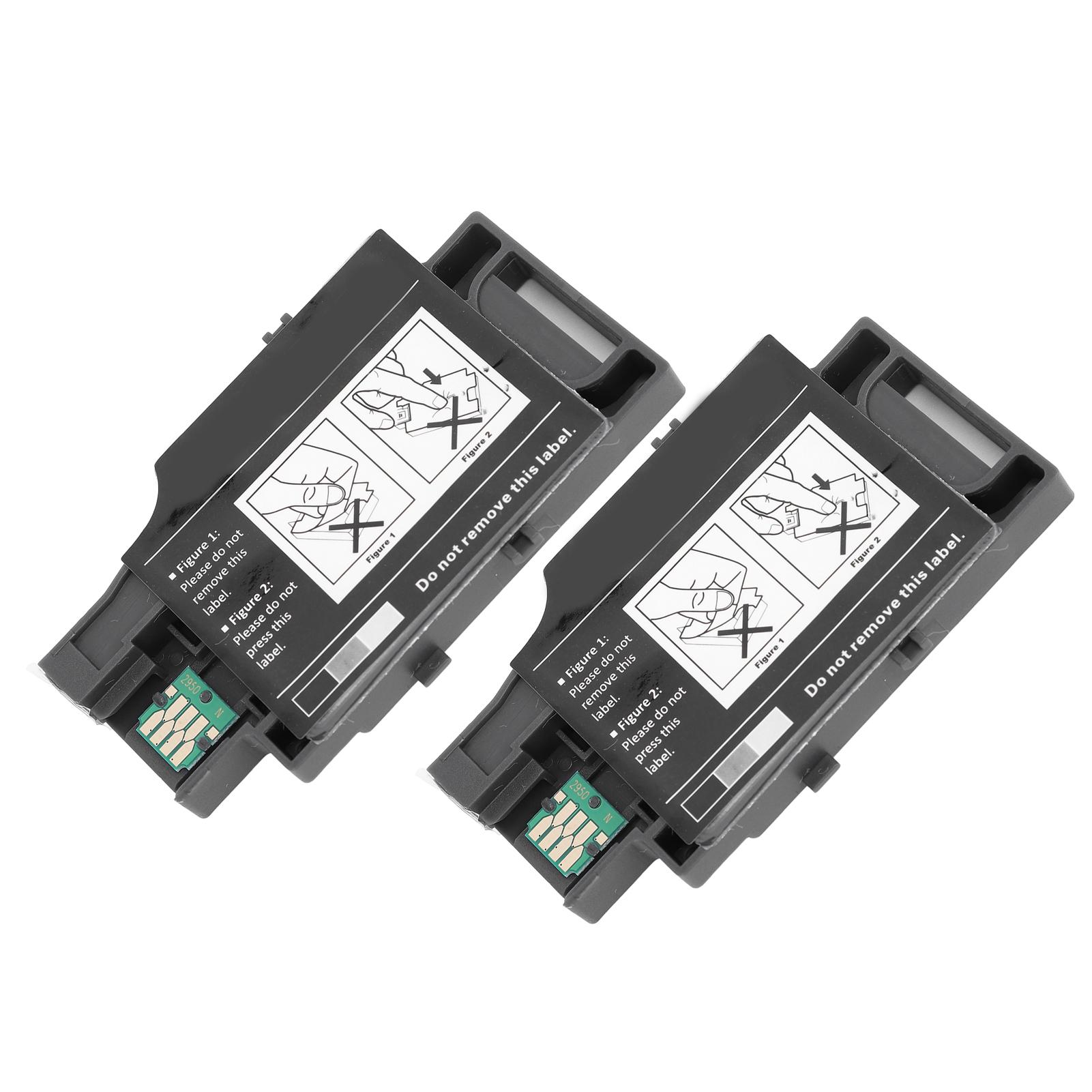 

2Pcs Ink Maintenance Box Easy Ink Refilling Waste Ink Box for WF 100 WF 100W PX S05B S05W