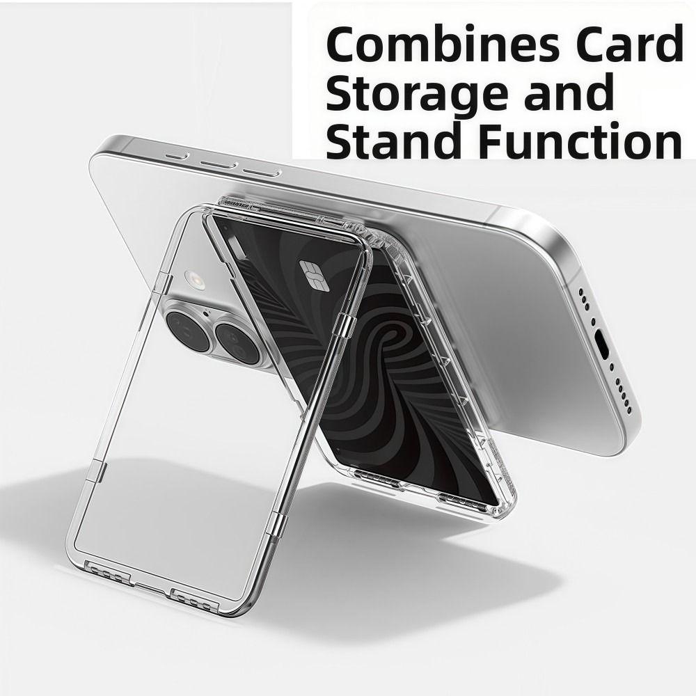 2 Card Slots For MagSafe Card Sleeve Shockproof Wallet Phone Case for Iphone 17/16/15/14/13/12