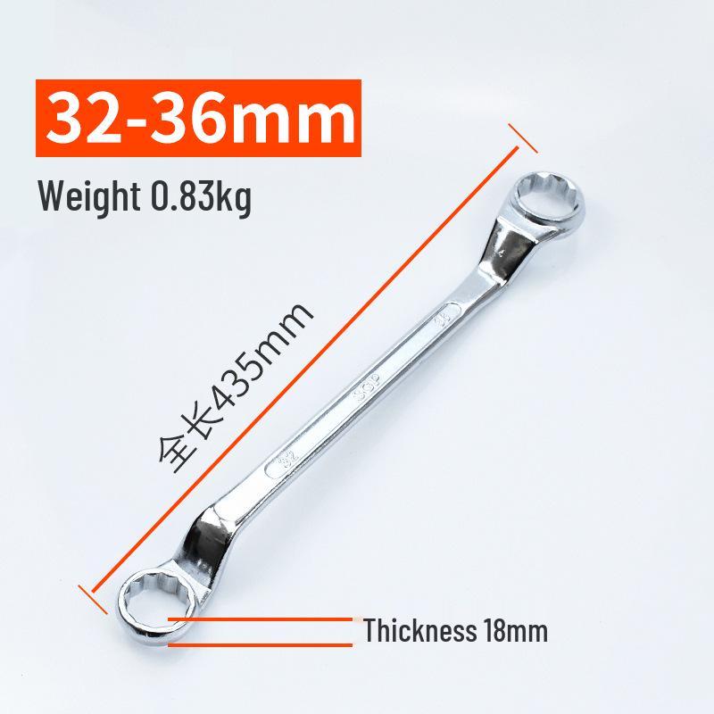 Sada oboustranných očkových klíčů s zrcadlovým povrchem: 8-55mm Nástroj pro opravu brýlí a automobilů