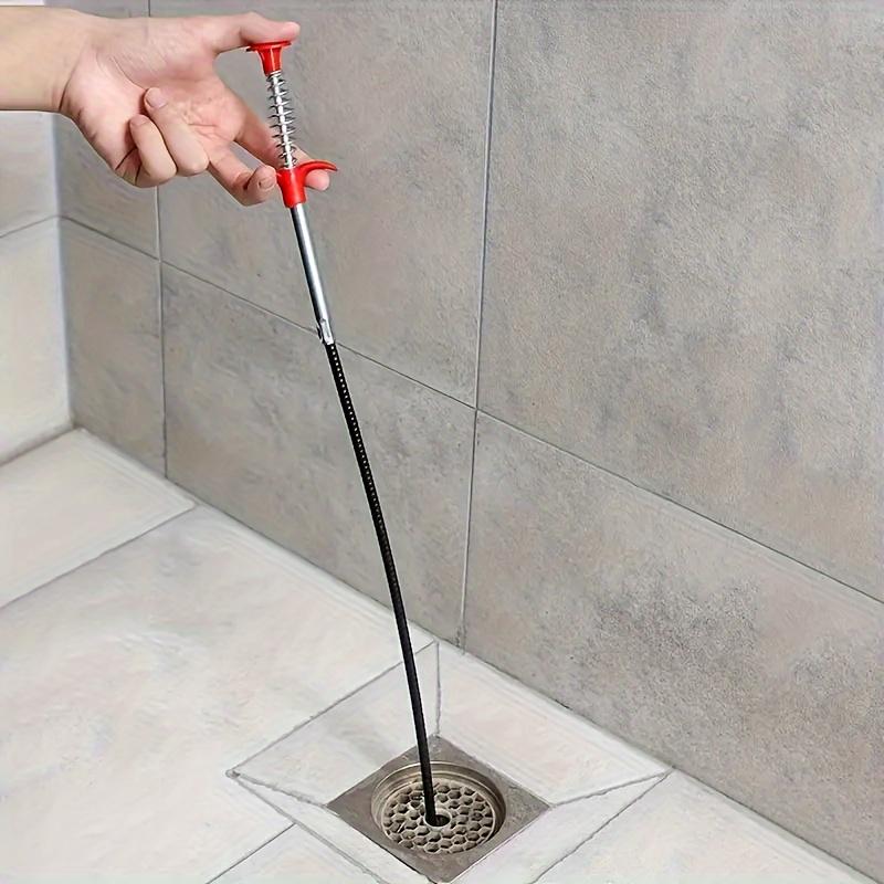 Drain Clog Remover Tool, Hair Catcher Shower Drain Cleaner, Sink Snake for Kitchen & Bathroom Tub Cleaning