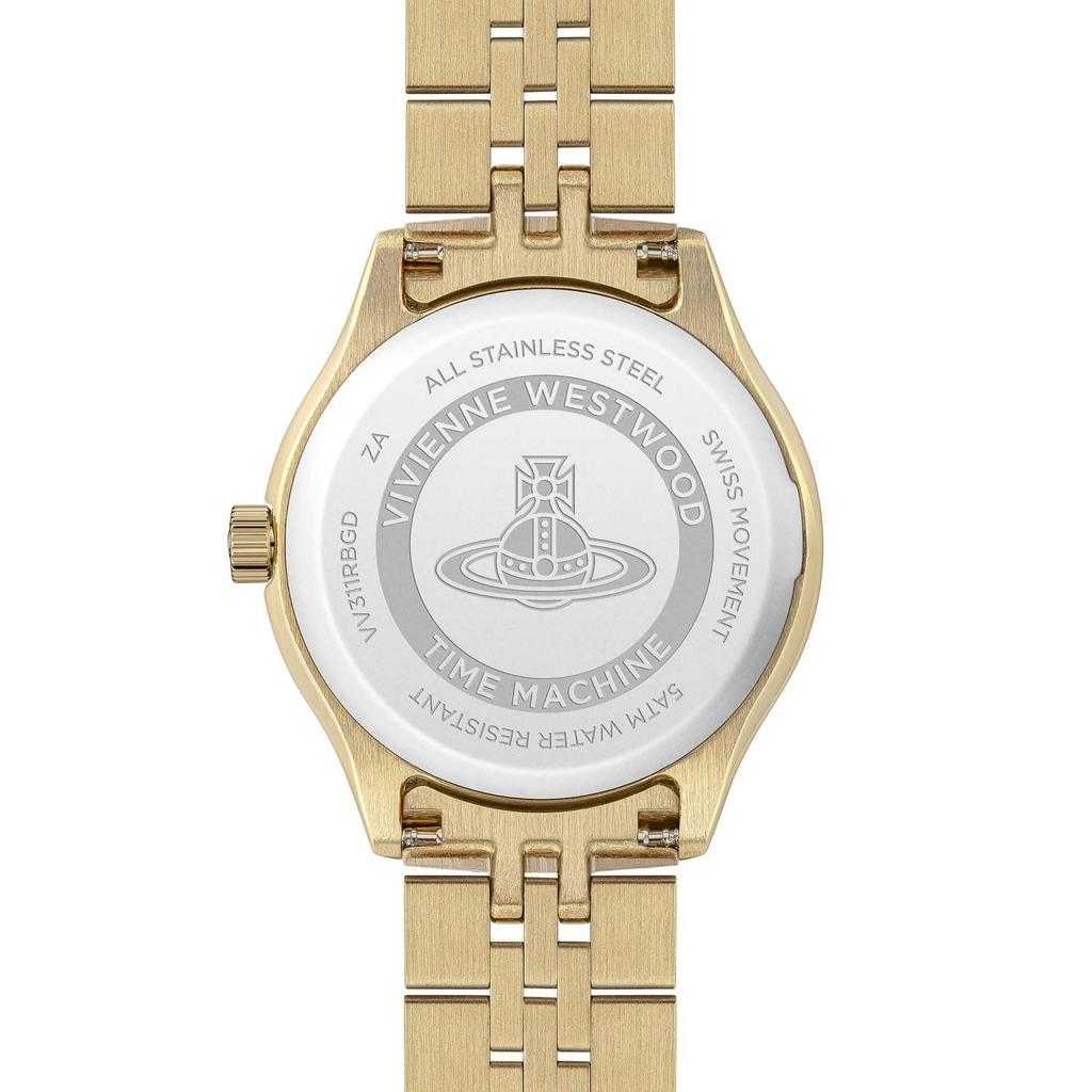 VIVIENNE WESTWOOD Watch VV311RBGD Women's Red Gold Stainless Steel Case, Daily Life Waterproof Design