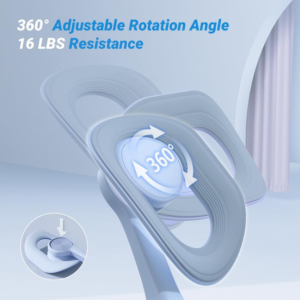 MERACH Thigh Trainer Pelvic Floor Muscle Trainer/Inner Thigh Exercise Workout Equipment Pilates Pelvic Floor Strengthen Device