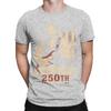 Fashion 250 Anniversary USA 4th of July Patriotic TShirt Unisex Round Neck Pure Cotton T Shirt Short Sleeve Tee Shirt Tops
