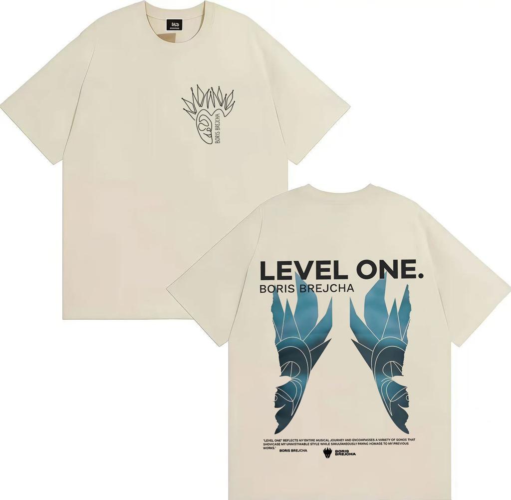 Boris Brejcha Tour Unisexs and Womens Summer Tshirt Hiphop Round Neck Y2K2025 Summer Pure Cotton 100 Printed Tshirt
