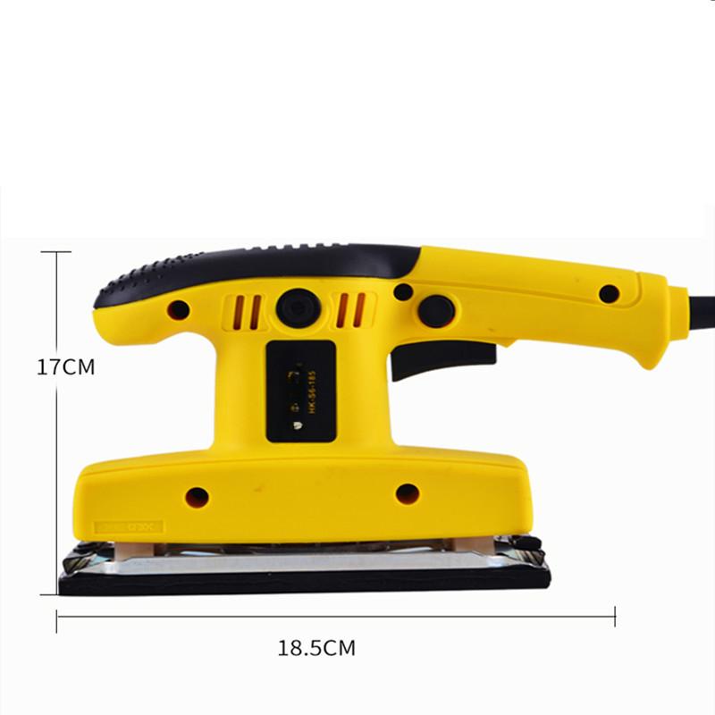 Polisher Household Electric Flat Sanding Machine Small Portable Woodworking Wall Sandpaper Handheld Putty Polishing Machine