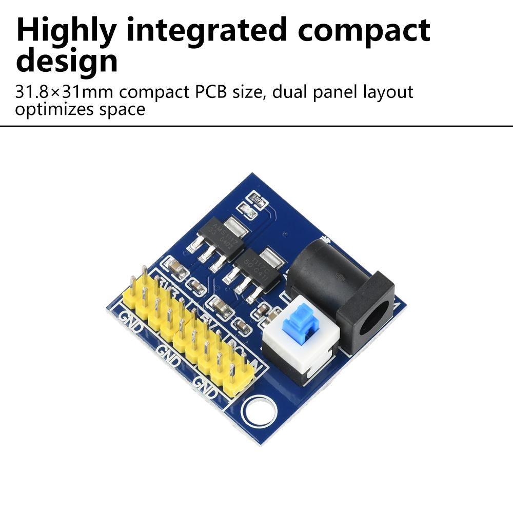 1/3PCS DC 12V To DC 3.3V 5V 12V Voltage Conversion Module With Multi Output Step Down Power Supply Module