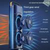 Double-Headed Spray Air Conditioner Fan 3 Speeds Rechargeable USB Desk Air Cooler Night Light Remote For Office Home
