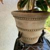 Flower Pot Holder Animal Dog Cat Rabbit Shape Pot Tray Support Resin Craft Decoration Outdoor Statue Garden Pot Planter