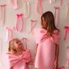 Decorative Bowknot For Wedding Decoration 25x9cm Silk Bowknot For Living Room Bedroom Kid Birthday Festival Celebration