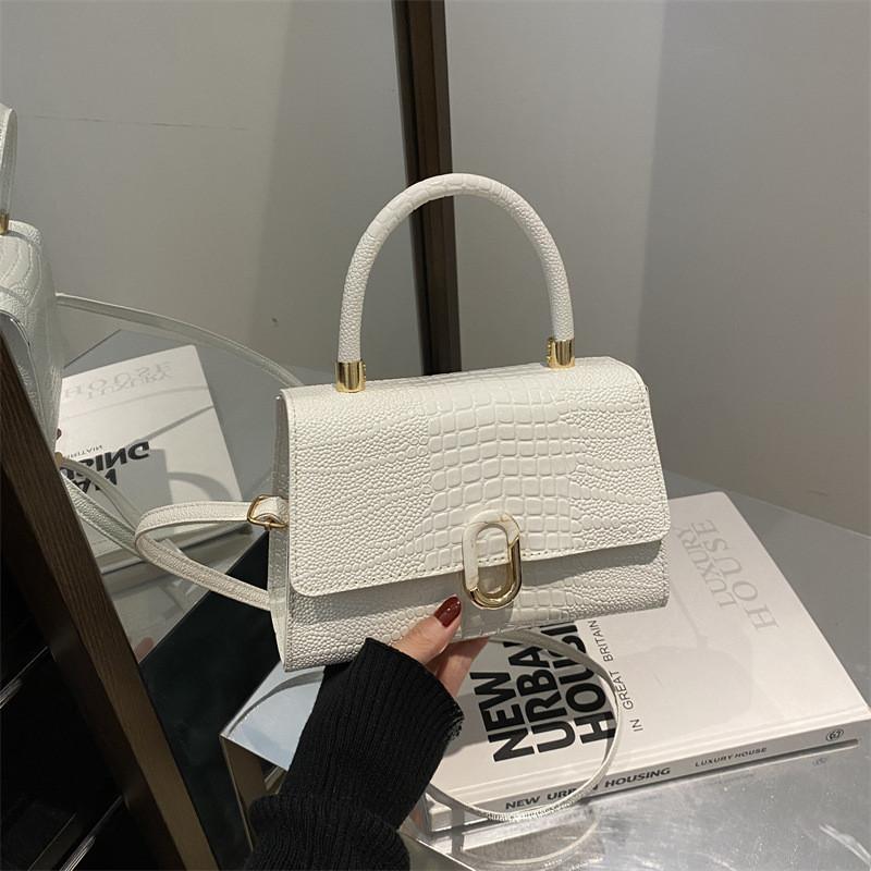 Stylish Pu Crossbody Bag Chic Small Square Handbag For Everyday Casual Fashion