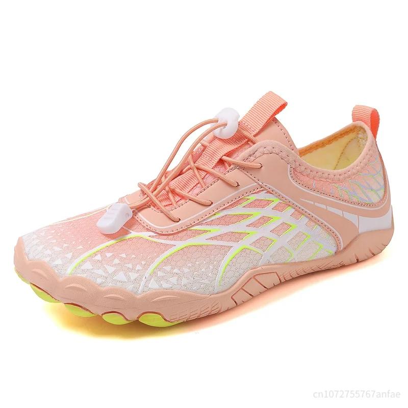 

2025 popular fashion five finger river tracing shoes, anti slip breathable swimming shoes, multifunctional yoga shoes 36