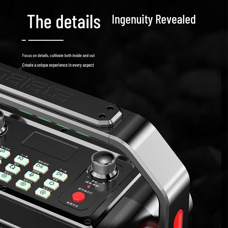 Wanlida Star Series M+9266 Portable High-Power Bluetooth Speaker