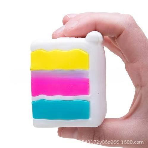 Ice cream cone-shaped stress relief toy, slow rebound squeeze toy, children's birthday gift