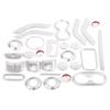 28pcs Interior Trims Decoration Kit Replacement for     JK JKU 2 Door 4 Door 2011-2018