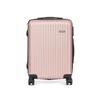 Cabin Suitcase - BigBuy Home - Stripes - 38x57x23 Cm - Hard Shell - 4 360° Wheels